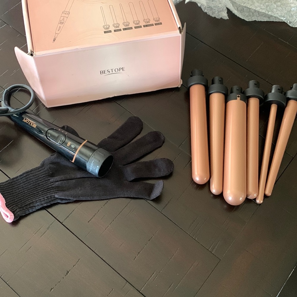 6 in 1 curling wand